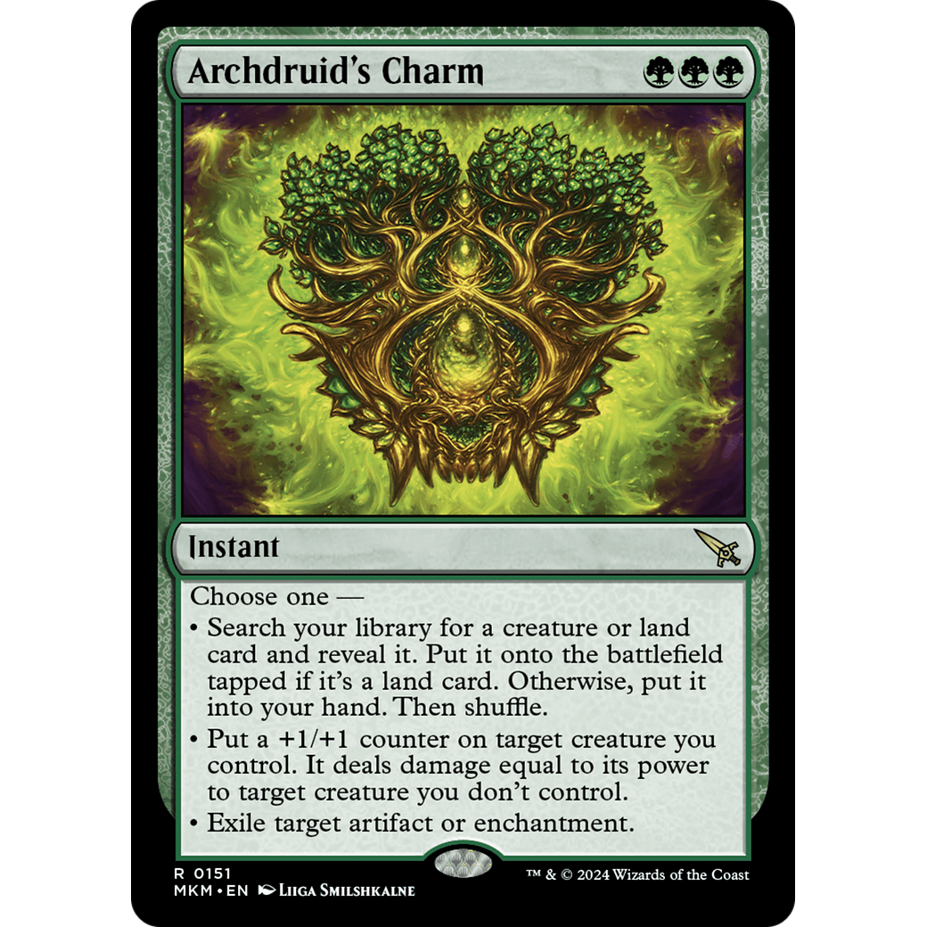 Archdruid's Charm (MKM-151) - Murders at Karlov Manor