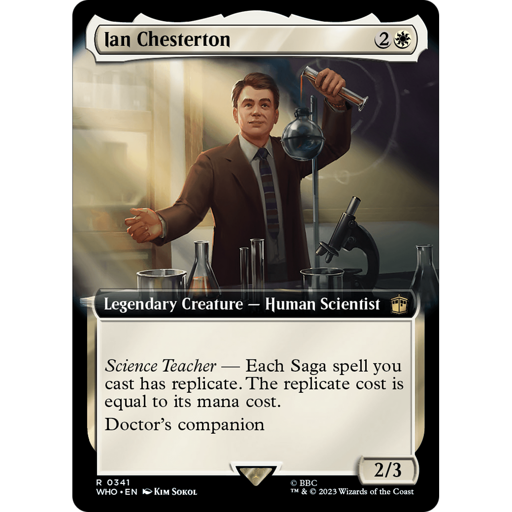 Ian Chesterton (Extended Art) (WHO-341) - Doctor Who: (Extended Art)