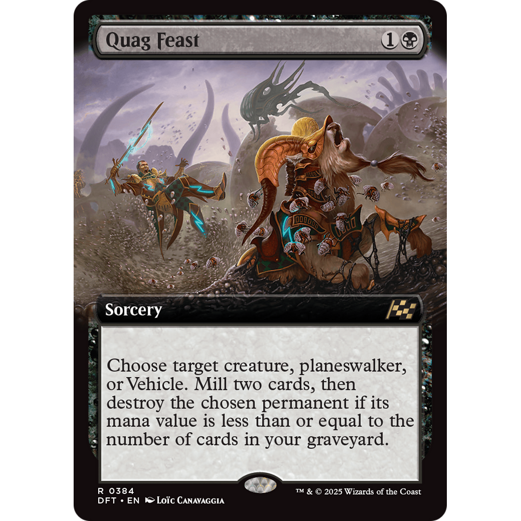 Quag Feast (DFT-384) - Aetherdrift: (Extended Art) Foil