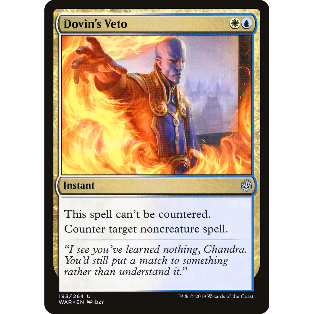 Dovin's Veto (WAR-193) - War of the Spark