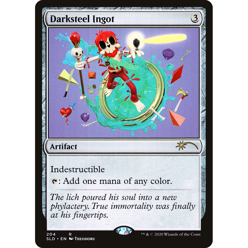 Darksteel Ingot (SLD-204) - Secret Lair Drop Foil