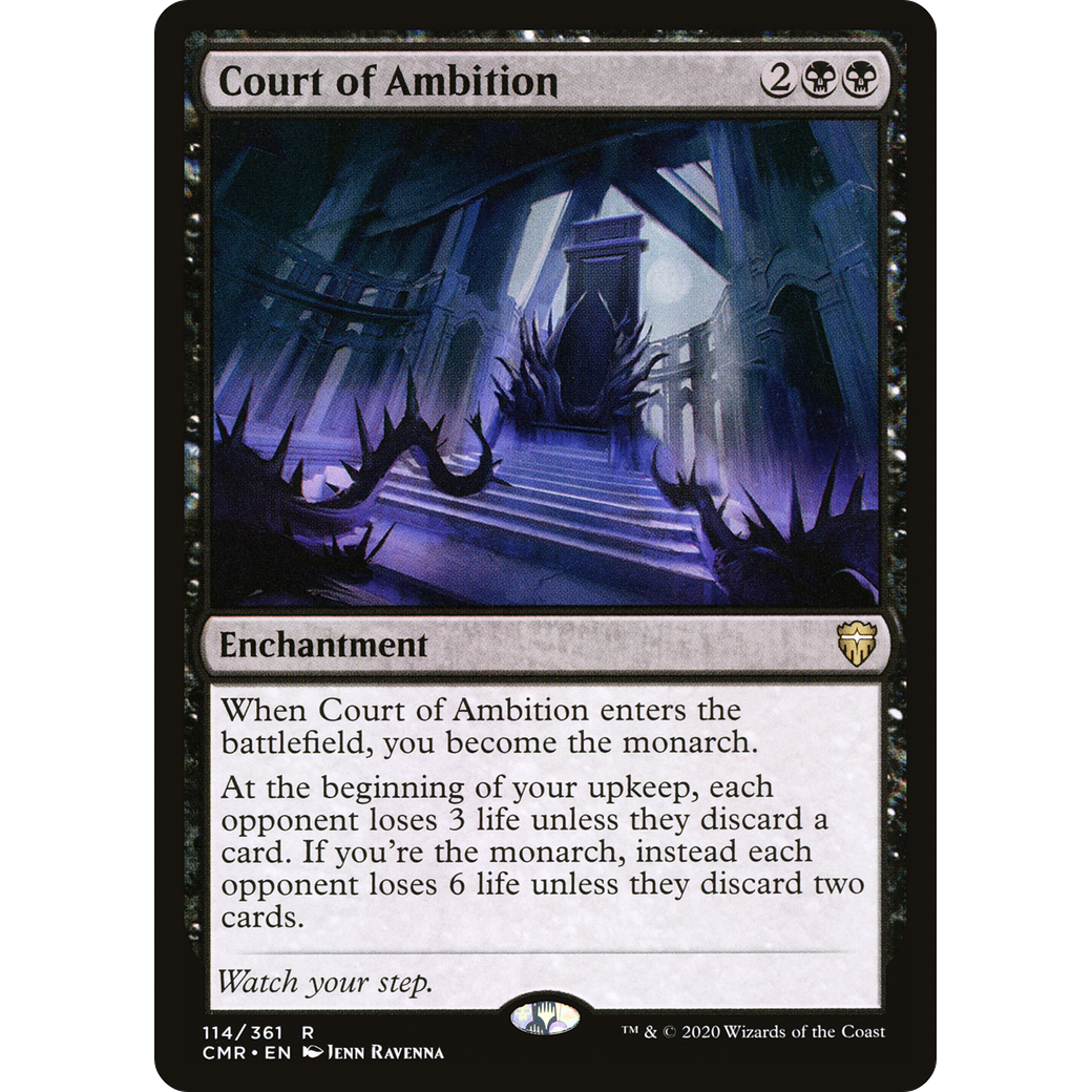 Court of Ambition (CMR-114) - Commander Legends