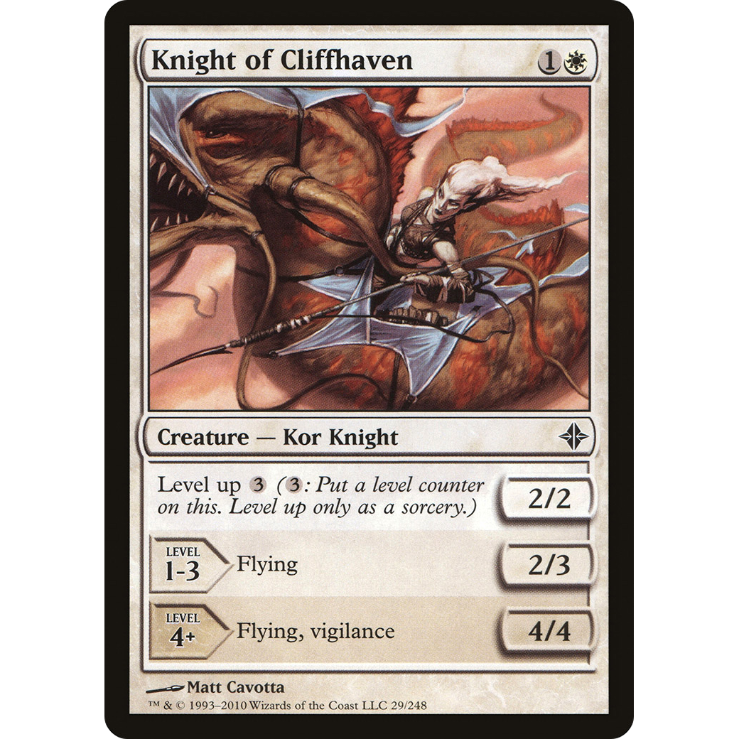 Knight of Cliffhaven (ROE-029) - Rise of the Eldrazi Foil