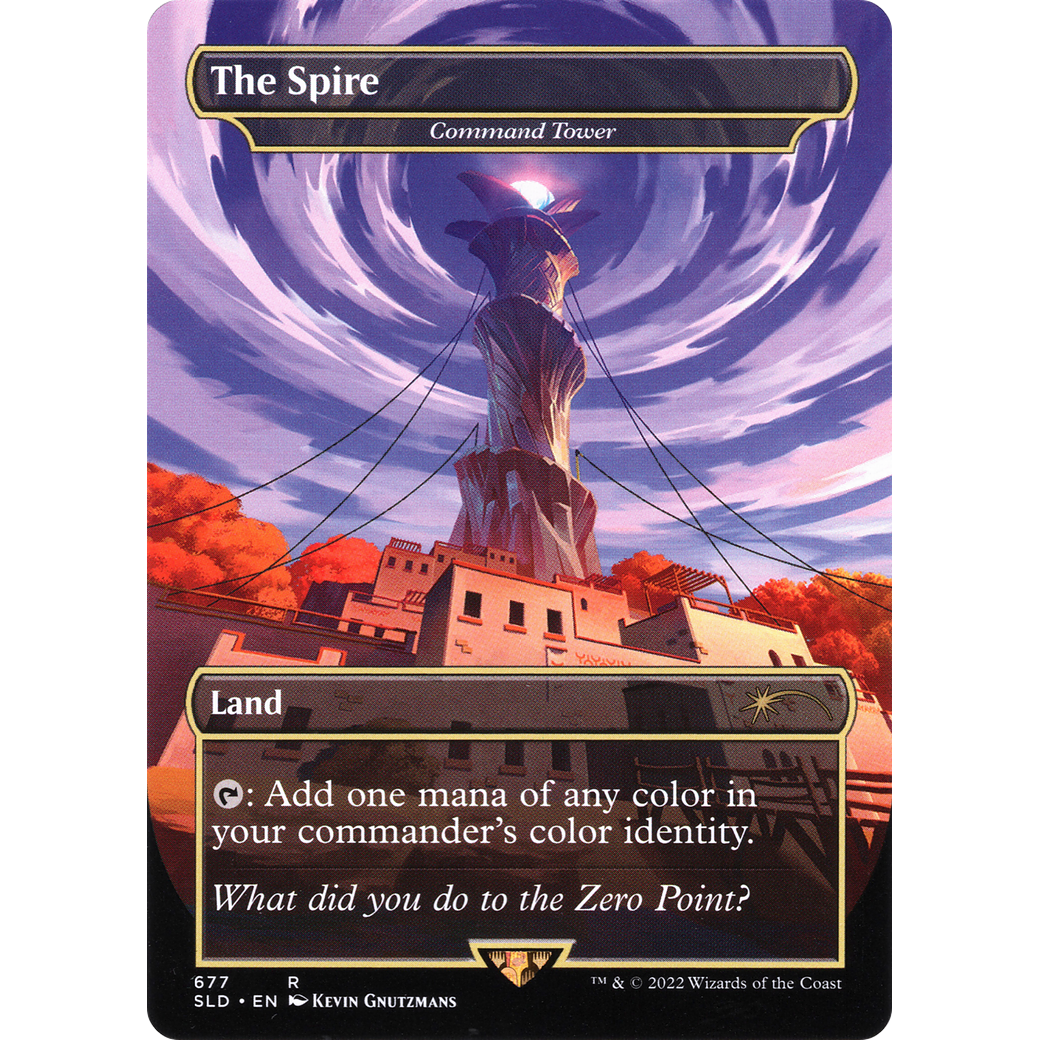 The Spire - Command Tower (SLD-677) - Secret Lair Drop / The Spire (Borderless)