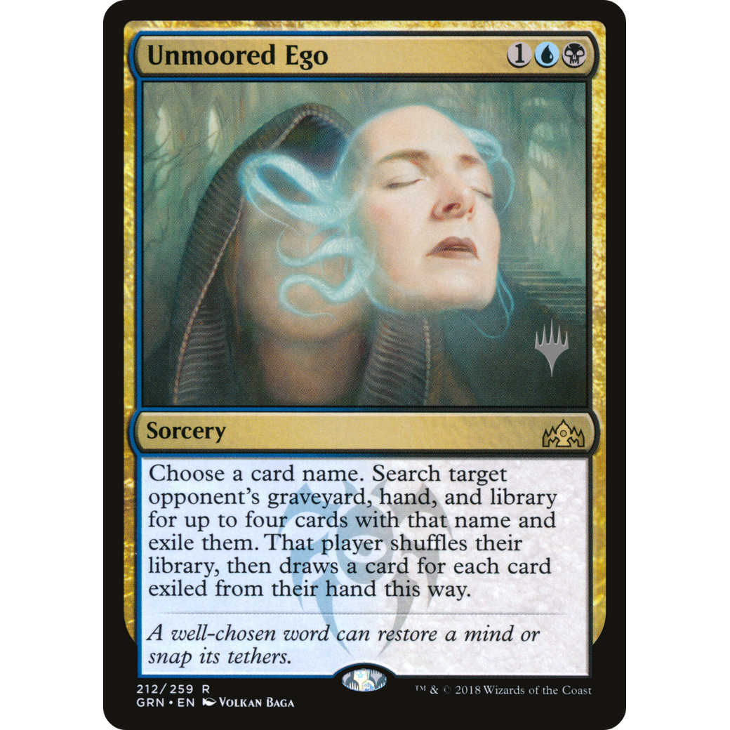 Unmoored Ego (PPTHB-212) - Guilds of Ravnica Promos