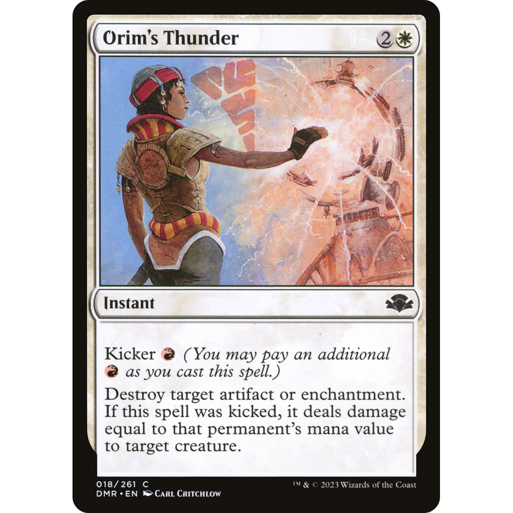 Orim's Thunder (DMR-018) - Dominaria Remastered Foil