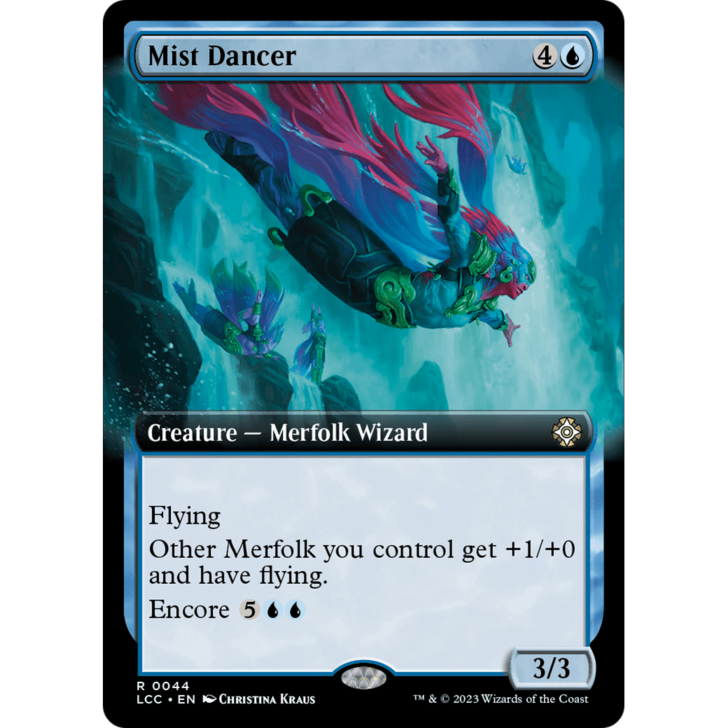 Mist Dancer (LCC-044) - The Lost Caverns of Ixalan Commander: (Extended Art)