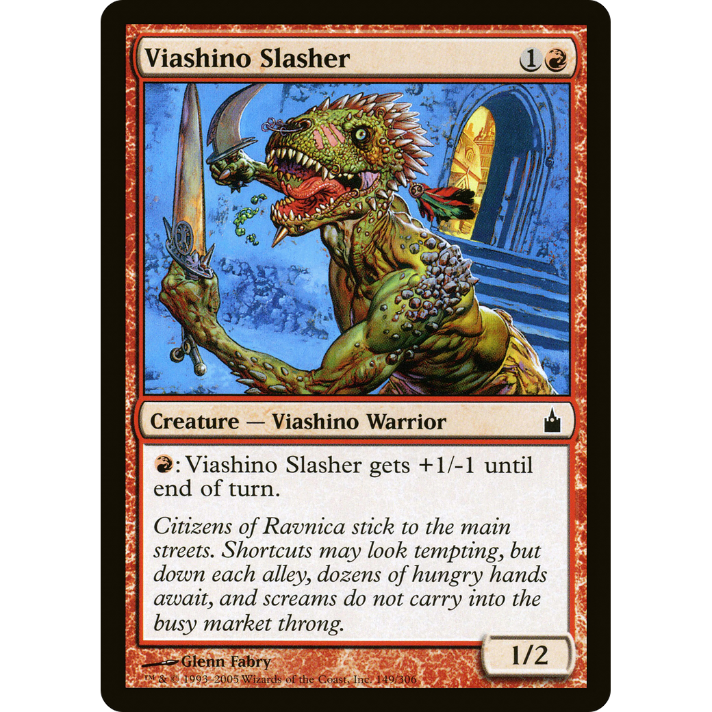 Viashino Slasher (RAV-149) - Ravnica: City of Guilds