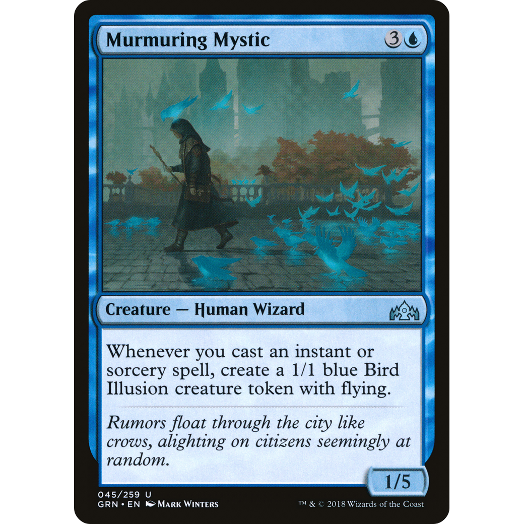 Murmuring Mystic (GRN-045) - Guilds of Ravnica Foil