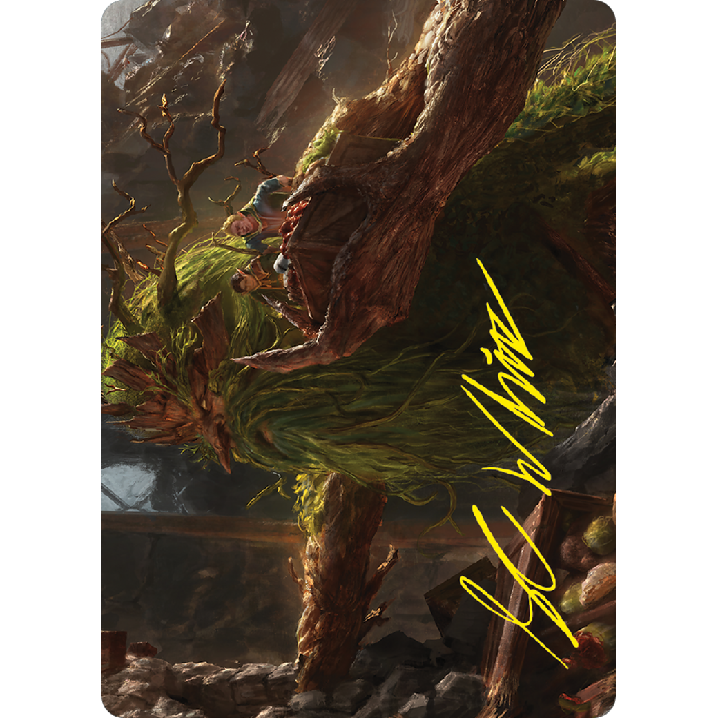 Treebeard, Gracious Host // Treebeard, Gracious Host (ALTR-067) - Tales of Middle-earth Art Series (Borderless) Foil