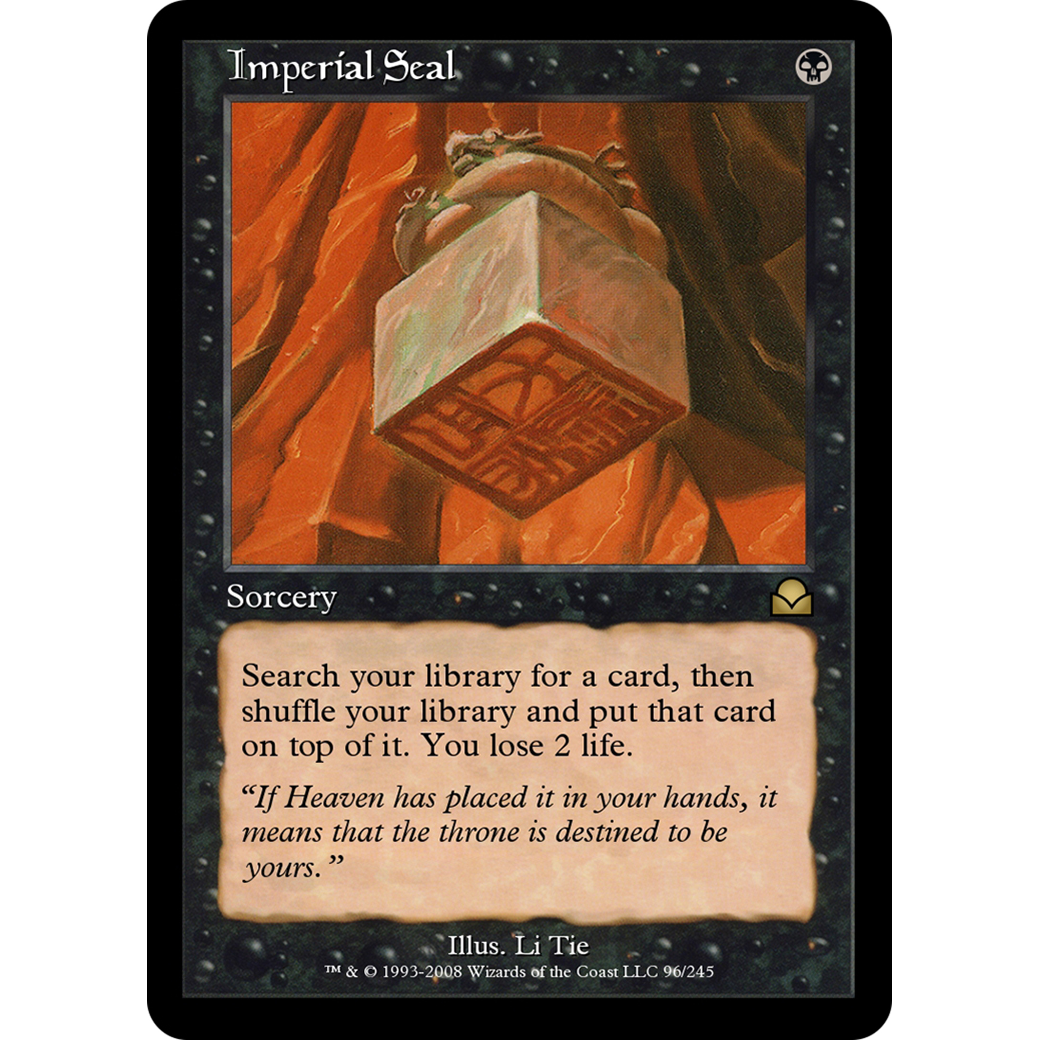 Imperial Seal (ME2-096) - Masters Edition II Foil