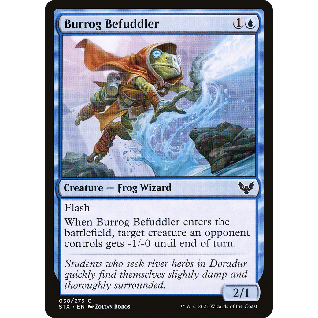 Burrog Befuddler (STX-038) - Strixhaven: School of Mages Foil