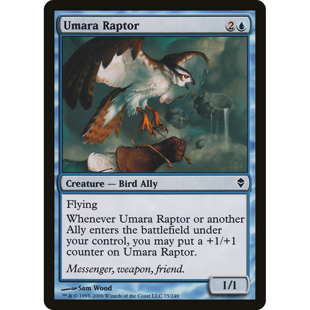 Umara Raptor (ZEN-075) - Zendikar Foil