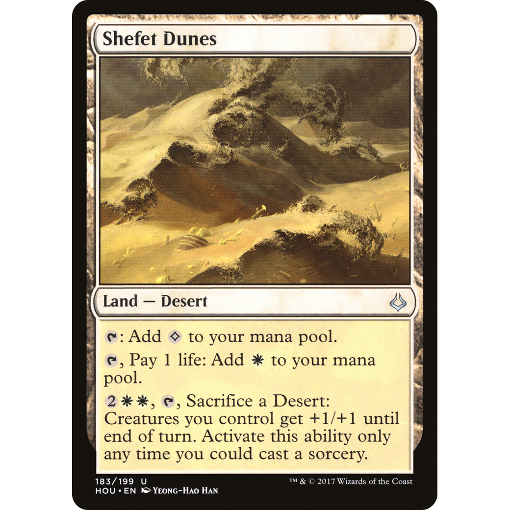Shefet Dunes (HOU-183) - Hour of Devastation Foil