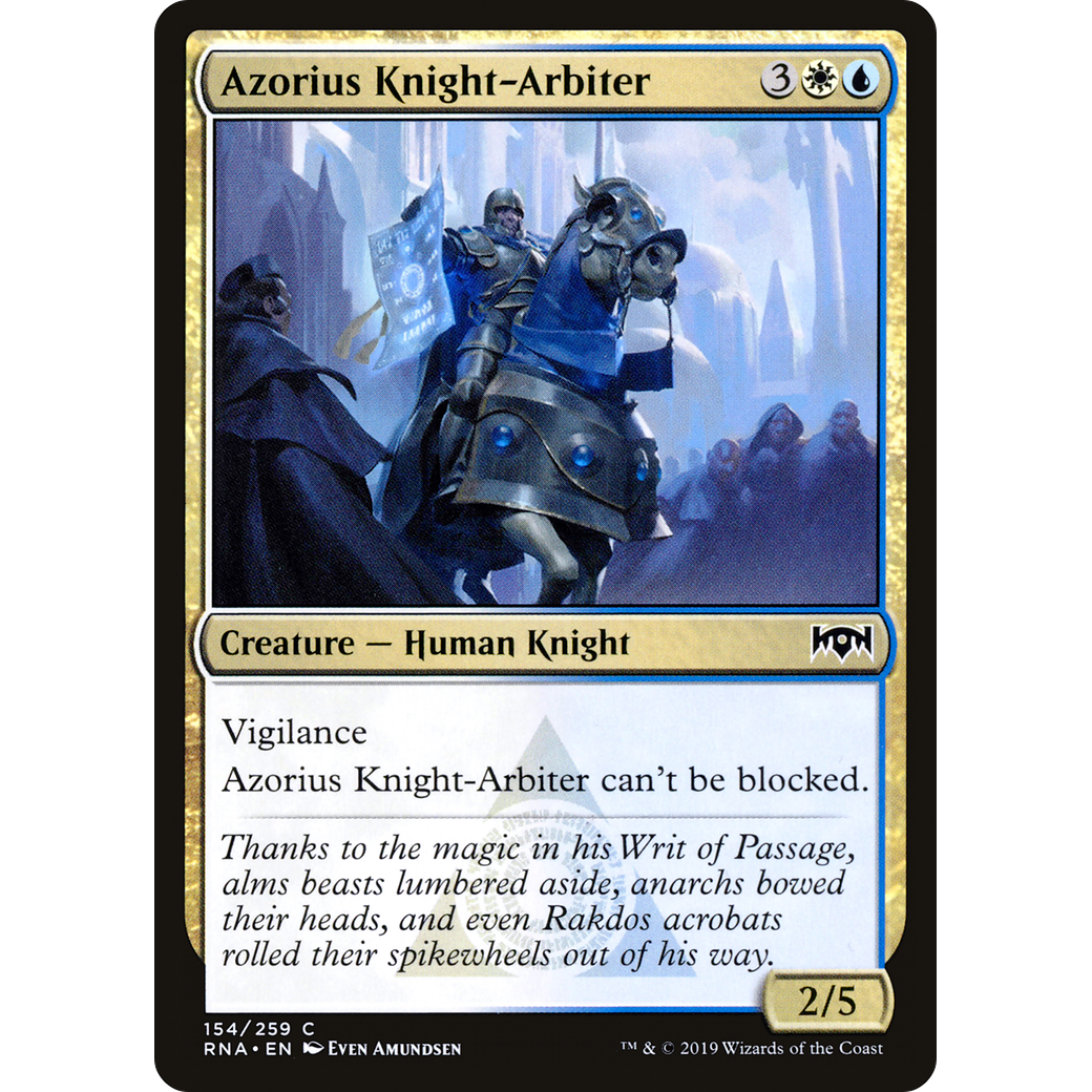 Azorius Knight-Arbiter (RNA-154) - Ravnica Allegiance