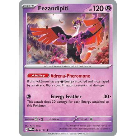 Fezandipiti 45 - SV Prismatic Evolutions Holofoil