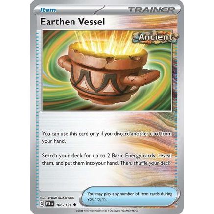 Earthen Vessel 106 - SV Prismatic Evolutions Reverse Holofoil