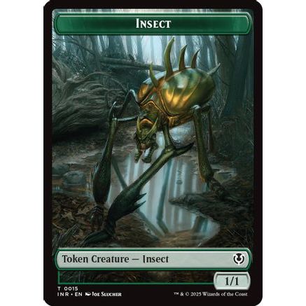 Insect // Spider Double-Sided Token (INR-15 // 16) - Innistrad Remastered Foil