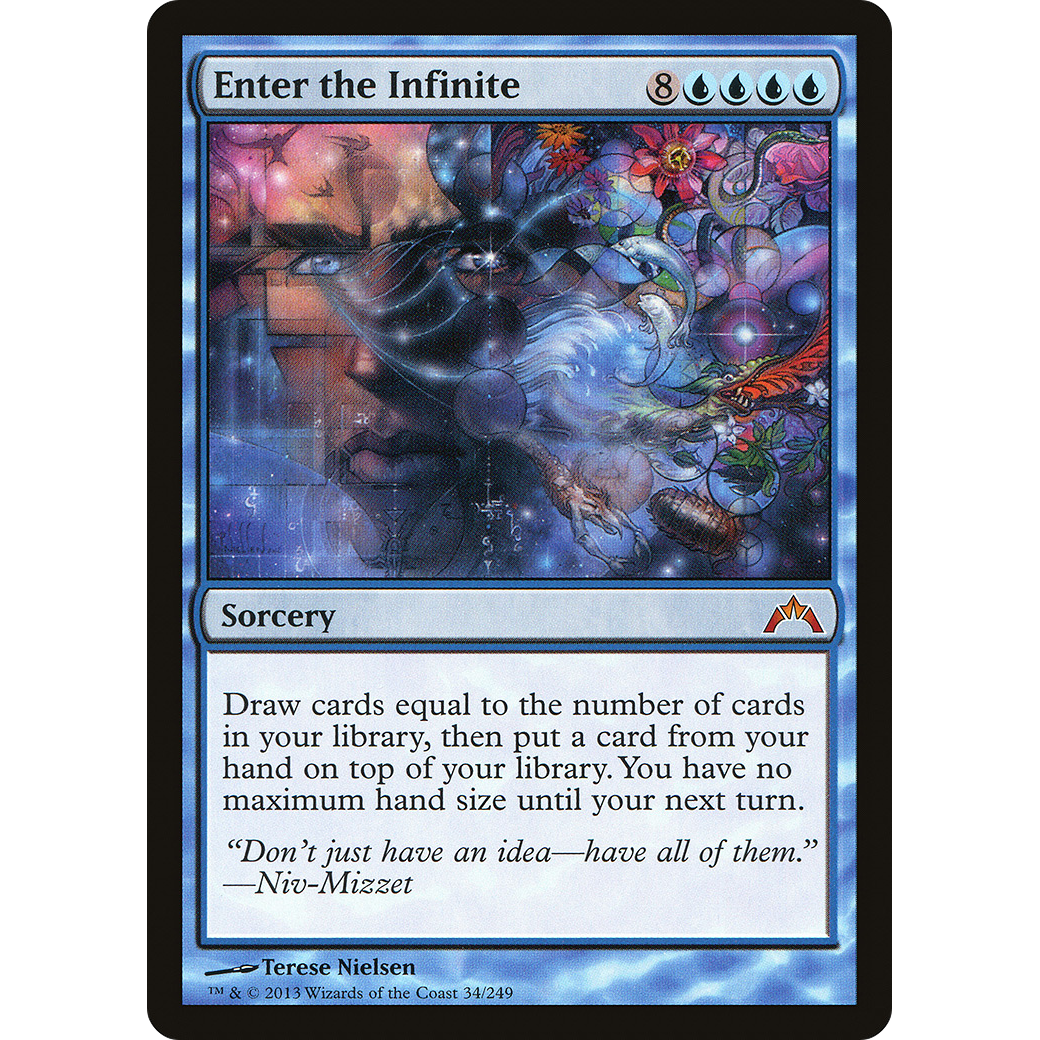 Enter the Infinite (GTC-034) - Gatecrash Foil