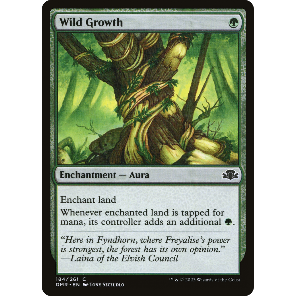 Wild Growth (DMR-184) - Dominaria Remastered Foil