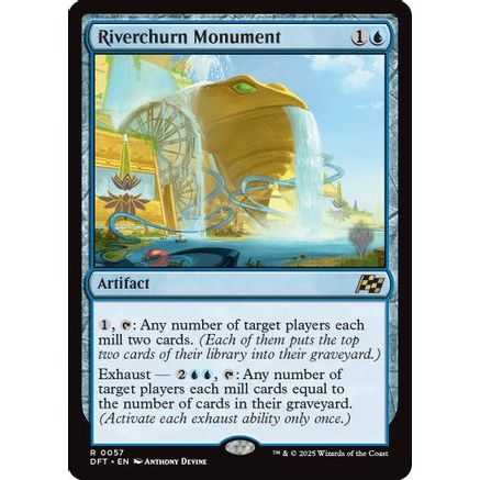 Riverchurn Monument (PPDFT-057) - Promo Pack: Aetherdrift Foil