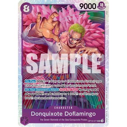 Donquixote Doflamingo (OP10-071) - Royal Blood Foil