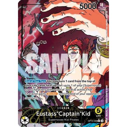 Eustass"Captain"Kid (099) (Parallel) (OP10-099) - Royal Blood Foil