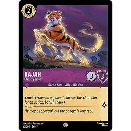 Rajah - Ghostly Tiger (62/204) - Archazias Island