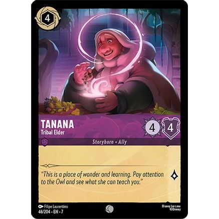Tanana - Tribal Elder (46/204) - Archazias Island Cold Foil