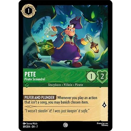 Pete - Pirate Scoundrel (89/204) - Archazias Island