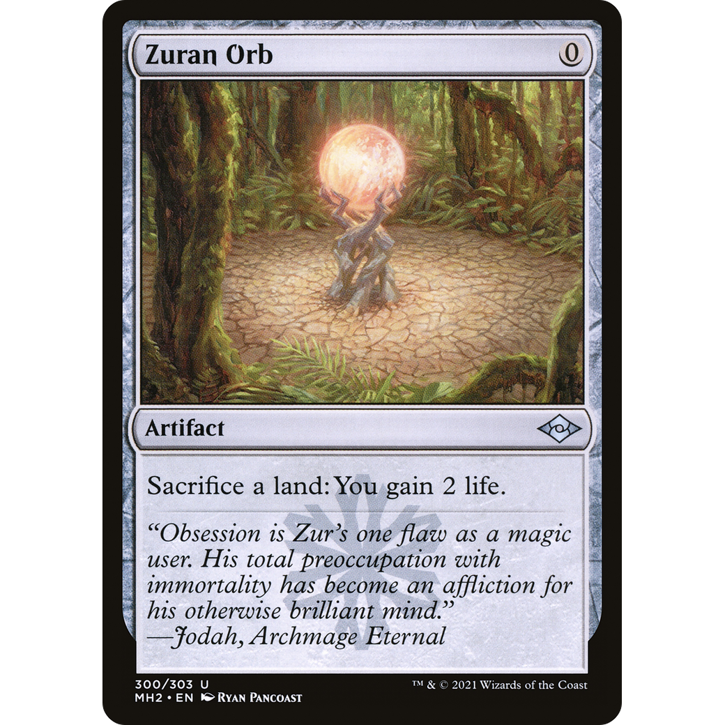 Zuran Orb (MH2-300) - Modern Horizons 2 Etched Foil