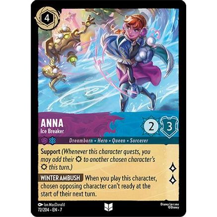 Anna - Ice Breaker (72/204) - Archazias Island Cold Foil