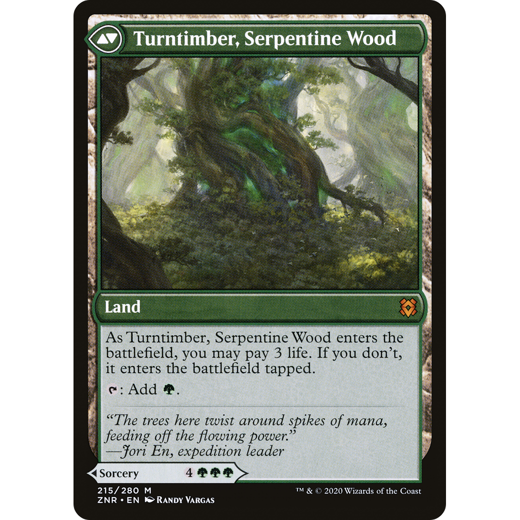 Turntimber Symbiosis (ZNR-215) - Zendikar Rising
