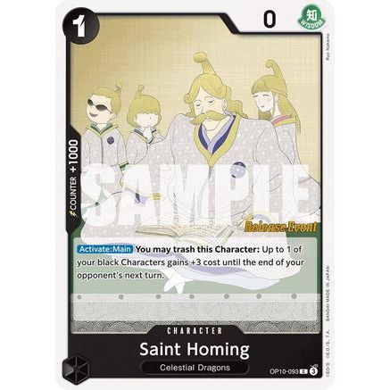 Saint Homing (OP10-093) - Royal Blood Release Event Cards
