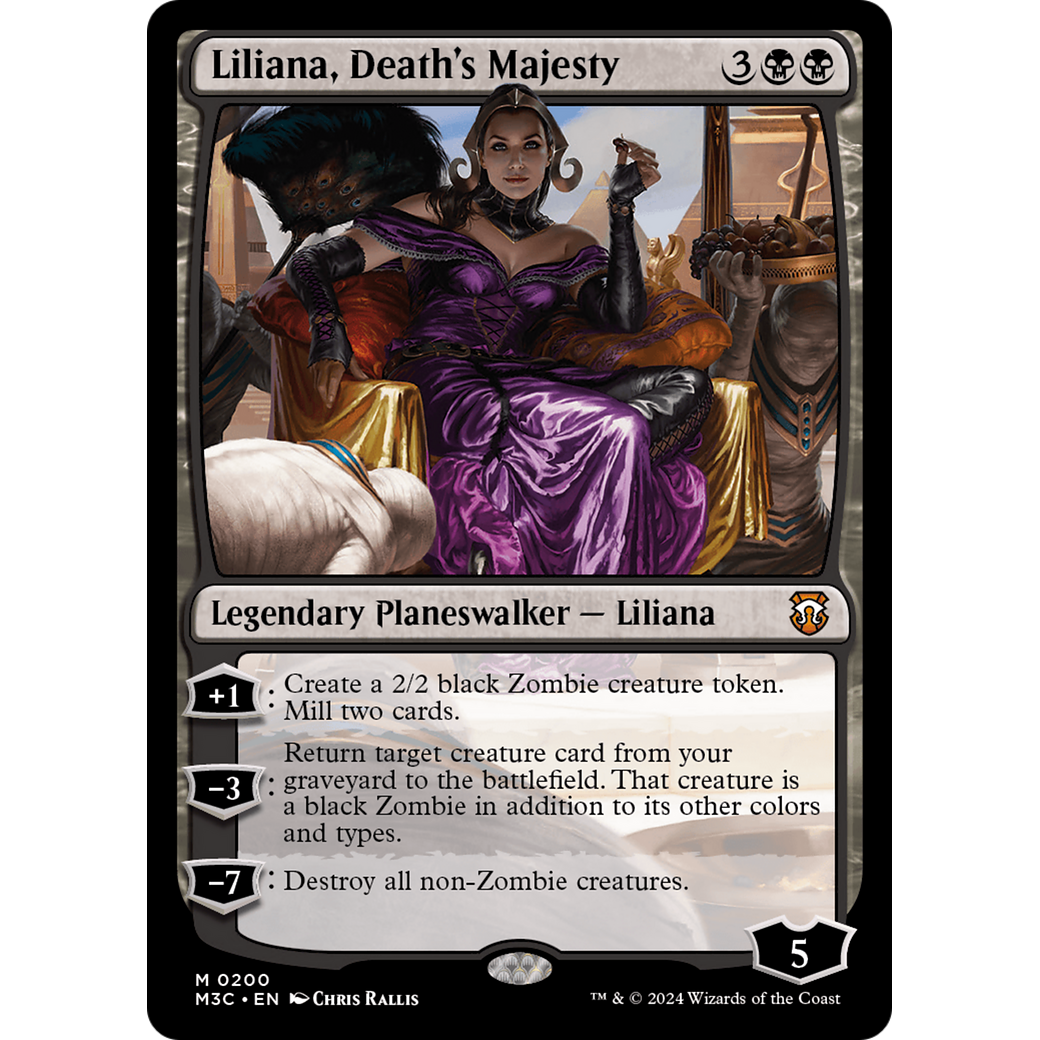 Liliana, Death's Majesty (M3C-200) - Modern Horizons 3 Commander