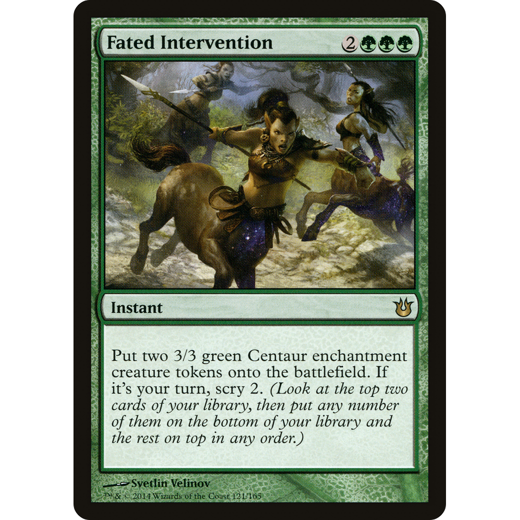 Fated Intervention (BNG-121) - Born of the Gods