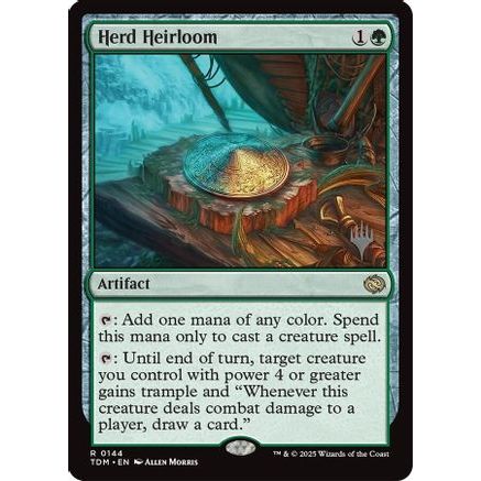 Herd Heirloom (PPTDM-144) - Promo Pack: Tarkir: Dragonstorm Foil