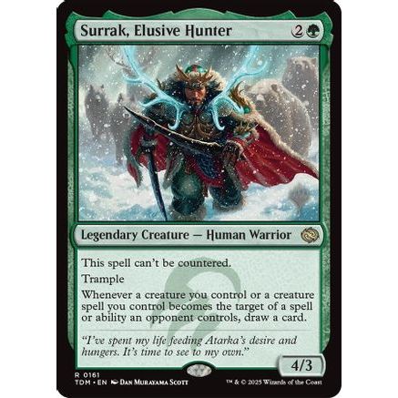 Surrak, Elusive Hunter (PPTDM-161) - Promo Pack: Tarkir: Dragonstorm