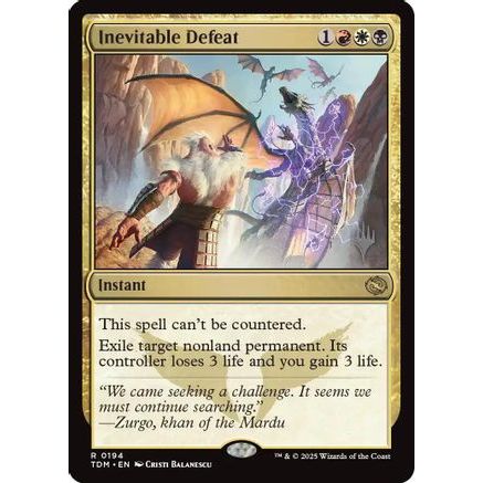 Inevitable Defeat (PPTDM-194) - Promo Pack: Tarkir: Dragonstorm