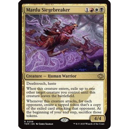 Mardu Siegebreaker (PPTDM-206) - Promo Pack: Tarkir: Dragonstorm