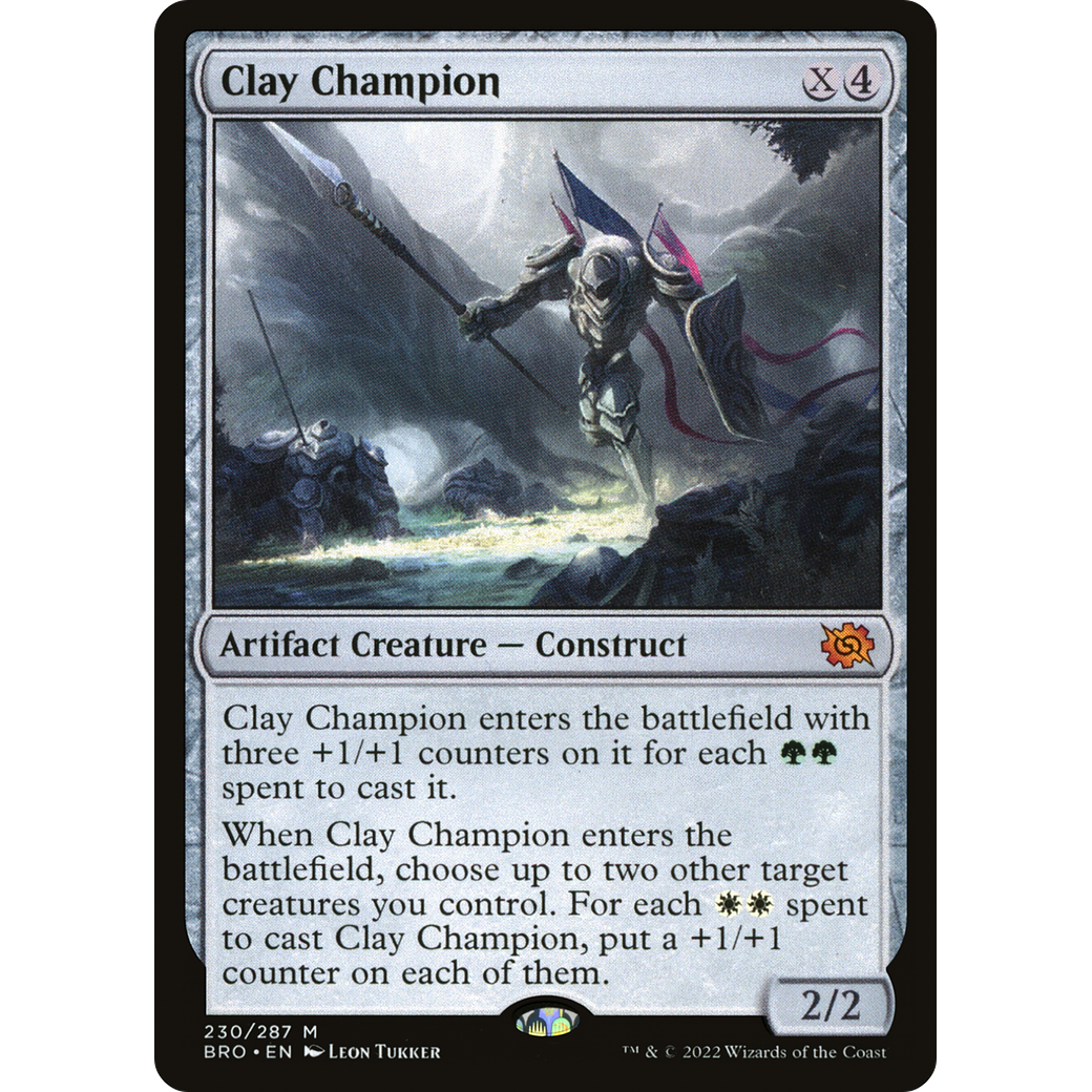 Clay Champion (BRO-230) - The Brothers' War