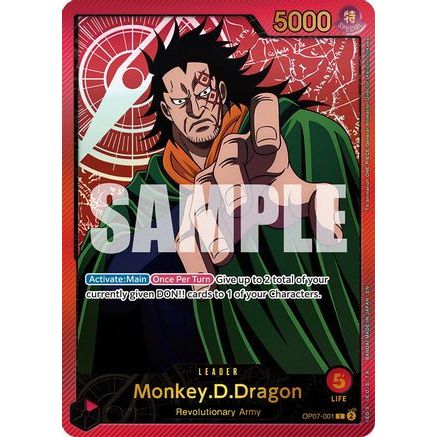 Monkey.D.Dragon (SPR) (OP07-001) - Extra Booster: Anime 25th Collection Foil