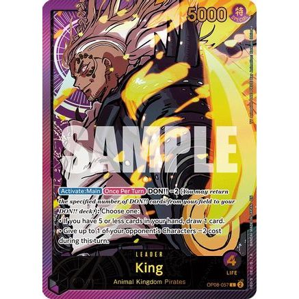 King (SPR) (OP08-057) - Extra Booster: Anime 25th Collection Foil