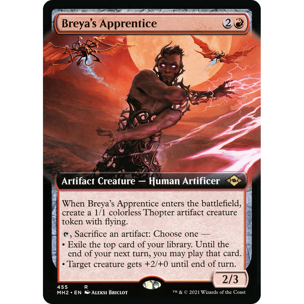 Breya's Apprentice (Extended Art) (MH2-455) - Modern Horizons 2: (Extended Art)