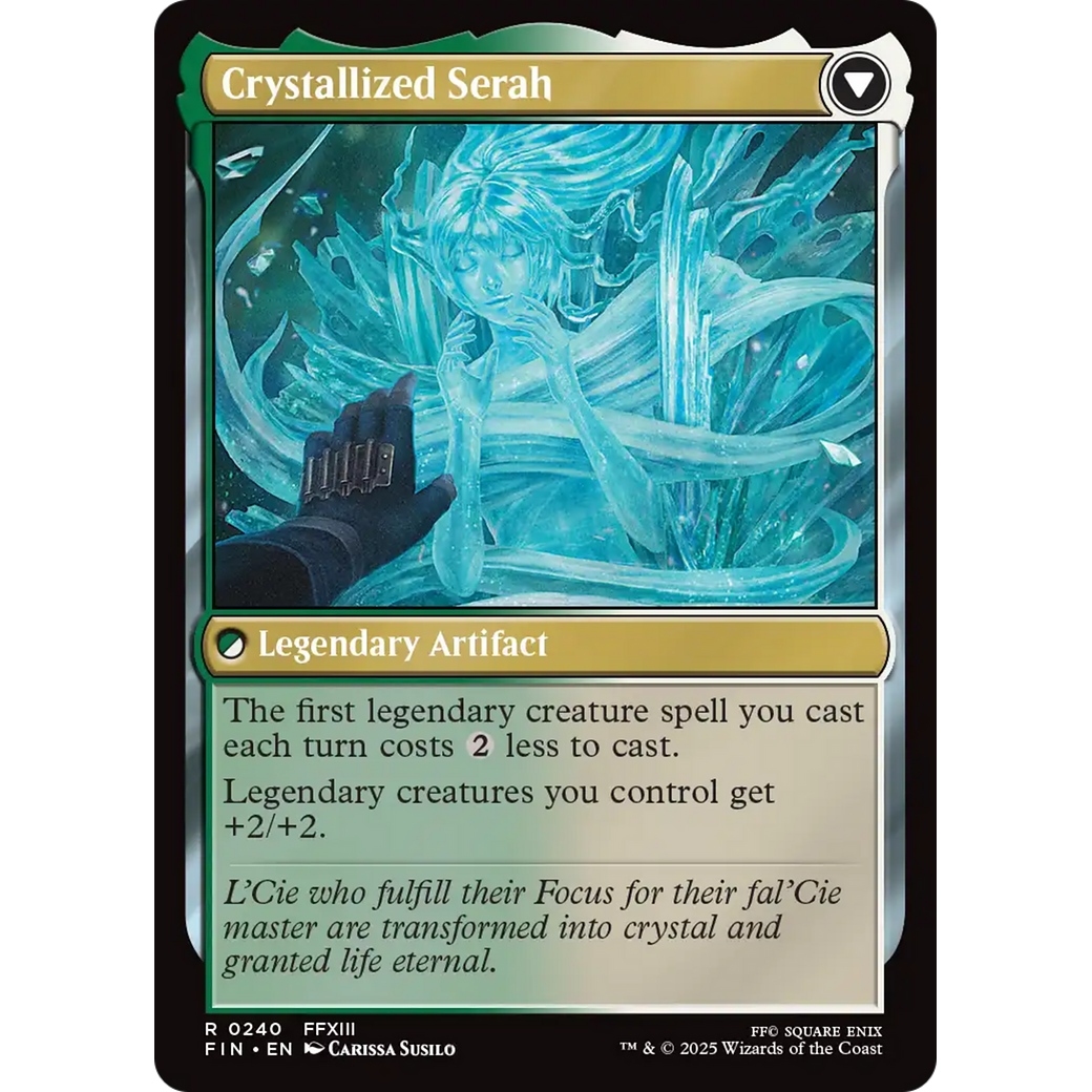 Serah Farron // Crystallized Serah (FIN-240) - FINAL FANTASY Foil