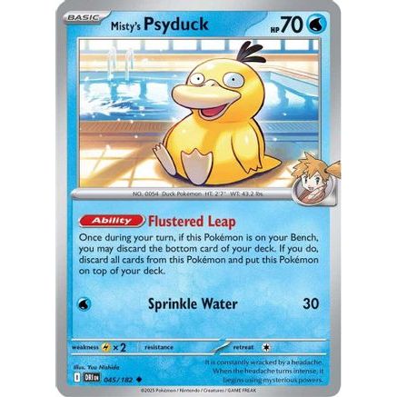 Misty's Psyduck 45 - SV10 Destined Rivals