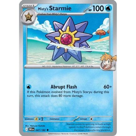 Misty's Starmie 47 - SV10 Destined Rivals