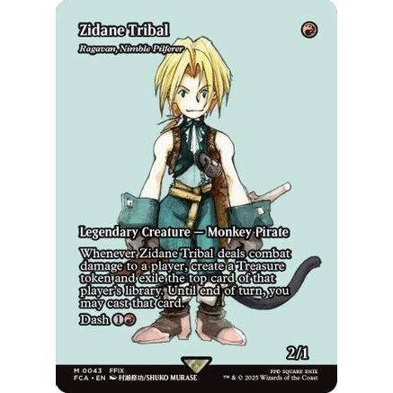 Zidane Tribal - Ragavan, Nimble Pilferer (Showcase) (FCA-043) - FINAL FANTASY: Through the Ages