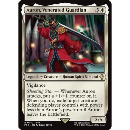 Auron, Venerated Guardian (FIC-010) - Commander: FINAL FANTASY