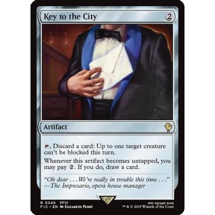 Key to the City (FIC-348) - Commander: FINAL FANTASY